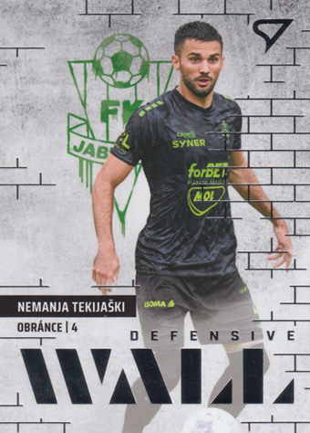 Tekijaški Nemanja 23-24 Fortuna Liga Defensive Wall #DW-24