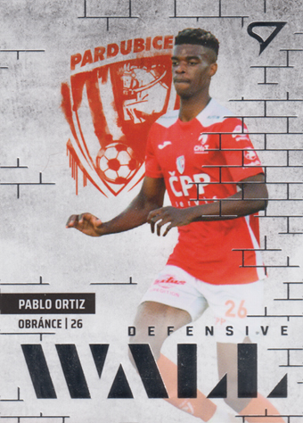 Ortiz Pablo 23-24 Fortuna Liga Defensive Wall #DW-25