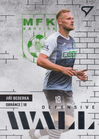 Bederka Jiří 23-24 Fortuna Liga Defensive Wall #DW-27