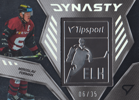 Forman Miroslav 24-25 Tipsport Extraliga Dynasty Silver Logo #DY-07
