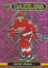 Vrána Jakub 21-22 Upper Deck Dazzlers Pink #DZ-18