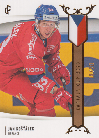 Košťálek Jan 2024 LC Expectations Karjala Cup Gold #EHK-09