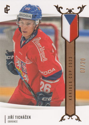 Ticháček Jiří 2024 LC Expectations Karjala Cup Gold #EHK-23