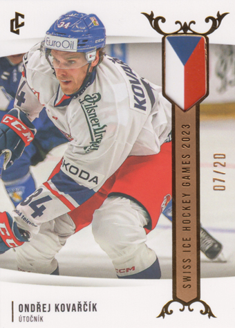 Kovařčík Ondřej 2024 LC Expectations Swiss Ice Hockey Games Gold #EHS-19