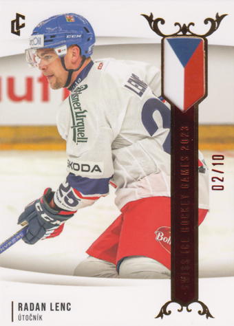 Lenc Radan 2024 LC Expectations Swiss Ice Hockey Games Red #EHS-16