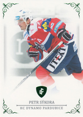 Sýkora Petr 2023 Legendary Cards Rekordy ELH Emerald #81