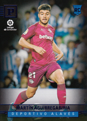 Aguirregabiria Martín 19-20 Panini Chronicles Blue #408