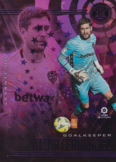 Fernández Aitor 20-21 Panini Illusions La Liga Purple Astro #16