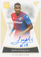 Mosquera Jhon 22-23 Fortuna Liga Elite Team Auto #ET-02