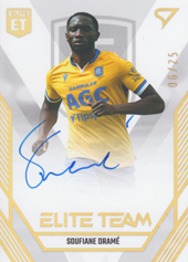 Dramé Soufiane 23-24 Fortuna Liga Elite Team Auto #ET-27
