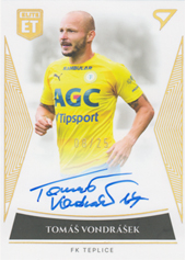 Vondrášek Tomáš 22-23 Fortuna Liga Elite Team Auto #ET-34