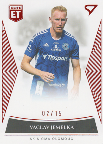 Jemelka Václav 22-23 Fortuna Liga Elite Team Limited Orange #ET-20