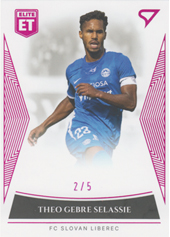 Gebre Selassie Theodor 22-23 Fortuna Liga Elite Team Limited Purple #ET-21