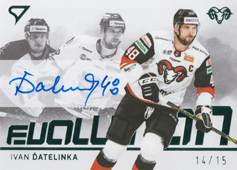 Ďatelinka Ivan 23-24 Tipos Extraliga Evolution Green Age Auto #EVS-ID