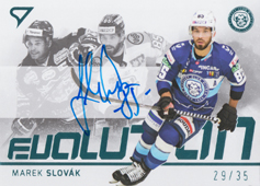 Slovák Marek 23-24 Tipos Extraliga Evolution Ice Age Auto #EVS-SL