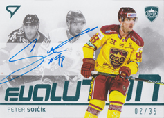 Sojčík Peter 23-24 Tipos Extraliga Evolution Ice Age Auto #EVS-SO