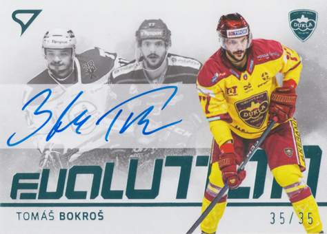 Bokroš Tomáš 23-24 Tipos Extraliga Evolution Ice Age Auto #EVS-TB