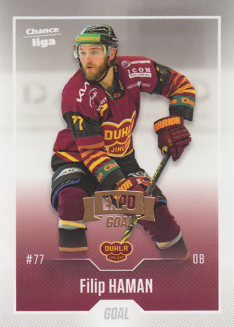 Haman Filip 22-23 GOAL Cards Chance liga EXPO Pardubice #206