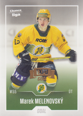 Melenovský Marek 22-23 GOAL Cards Chance liga EXPO Pardubice #227