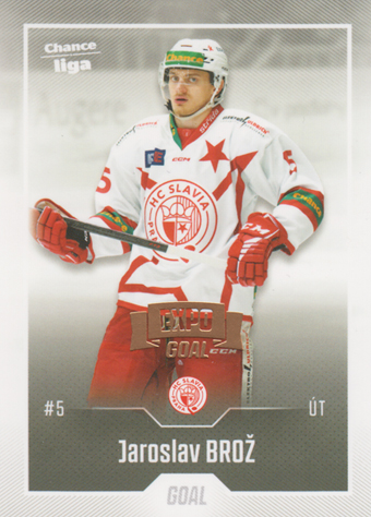 Brož Jaroslav 22-23 GOAL Cards Chance liga EXPO Pardubice #308