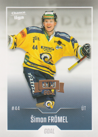 Frömel Šimon 22-23 GOAL Cards Chance liga EXPO Pardubice #396