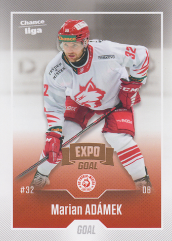Adámek Marian 22-23 GOAL Cards Chance liga EXPO Pardubice #465