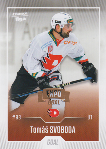 Svoboda Tomáš 22-23 GOAL Cards Chance liga EXPO Pardubice #483