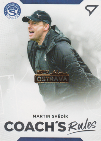 Svědík Martin 20-21 Fortuna Liga Coach's Rules EXPO Ostrava #CR01