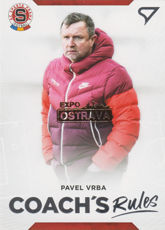 Vrba Pavel 20-21 Fortuna Liga Coach's Rules EXPO Ostrava #CR03