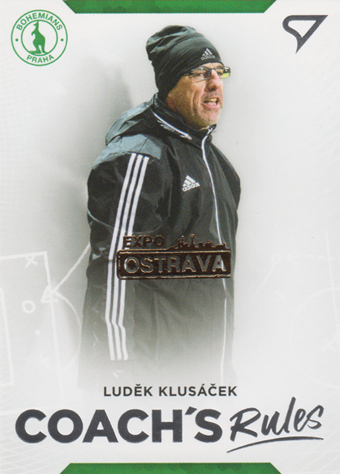 Klusáček Luděk 20-21 Fortuna Liga Coach's Rules EXPO Ostrava #CR04