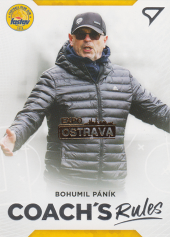 Pánik Bohumil 20-21 Fortuna Liga Coach's Rules EXPO Ostrava #CR06