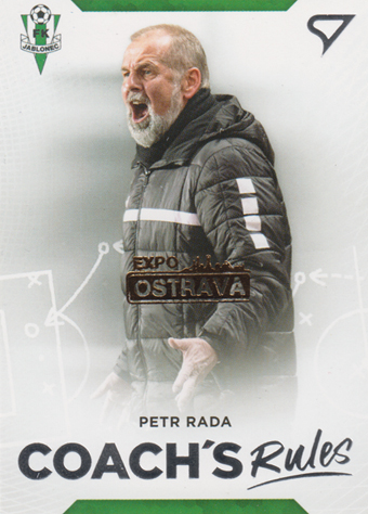 Rada Petr 20-21 Fortuna Liga Coach's Rules EXPO Ostrava #CR10