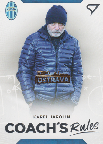 Jarolím Karel 20-21 Fortuna Liga Coach's Rules EXPO Ostrava #CR11