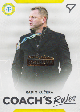 Kučera Radim 20-21 Fortuna Liga Coach's Rules EXPO Ostrava #CR13
