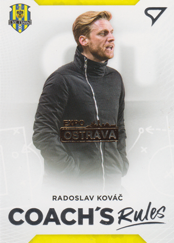 Kováč Radoslav 20-21 Fortuna Liga Coach's Rules EXPO Ostrava #CR18