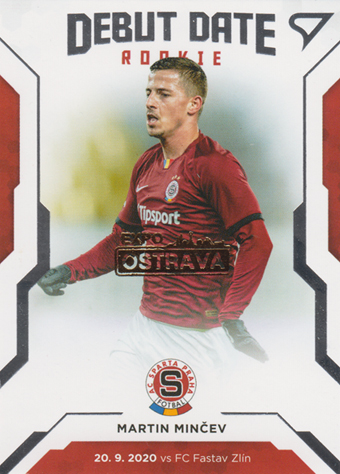 Minchev Martin 20-21 Fortuna Liga Debut Date Rookie EXPO Ostrava #DR03