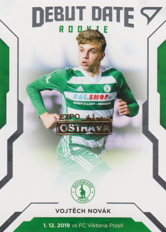 Novák Vojtěch 20-21 Fortuna Liga Debut Date Rookie EXPO Ostrava #DR05