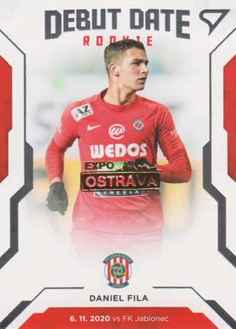 Fila Daniel 20-21 Fortuna Liga Debut Date Rookie EXPO Ostrava #DR11
