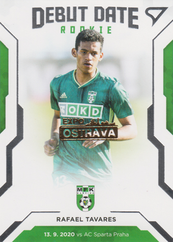 Tavares Rafael 20-21 Fortuna Liga Debut Date Rookie EXPO Ostrava #DR14