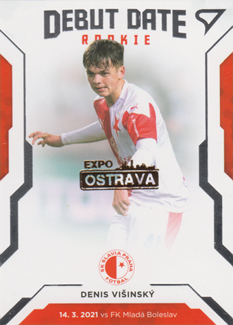 Višinský Denis 20-21 Fortuna Liga Debut Date Rookie EXPO Ostrava #DR15