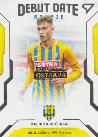 Večerka Dalibor 20-21 Fortuna Liga Debut Date Rookie EXPO Ostrava #DR17