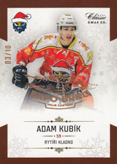 Kubík Adam 18-19 OFS Chance liga Rytíři Kladno XMAS Edition Expo Brno #RKX09