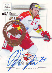 Řípa Jiří 14-15 OFS Classic Signature Bonus Card EXPO Brno #348