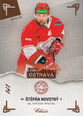 Novotný Štěpán 19-20 OFS Chance Liga Leather Expo Ostrava #180