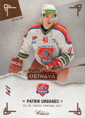 Urbanec Patrik 19-20 OFS Chance Liga Leather Expo Ostrava #237