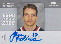 Hrdina Jan 2021 MK Reprezentace EXPO Pardubice Authentic Autograph #JH