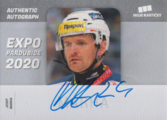 Marha Josef 2021 MK Reprezentace EXPO Pardubice Authentic Autograph #JM
