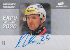 Marha Josef 2021 MK Reprezentace EXPO Pardubice Authentic Autograph #JM