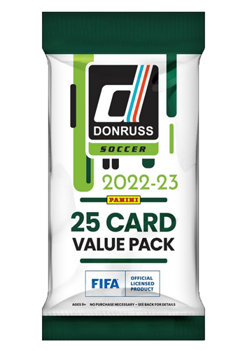 2022-23 Panini Donruss Soccer Value Pack balíček