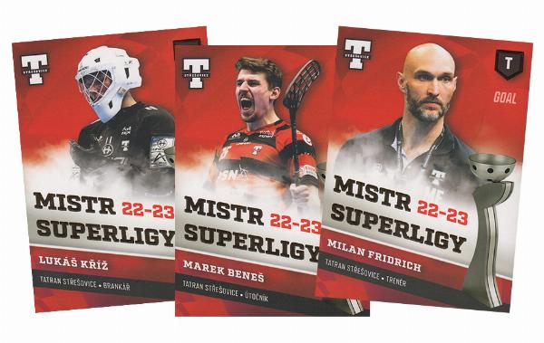 Kompletní set 22-23 GOAL Cards Tatran Střešovice #1-25